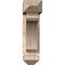 Ekena Millwork Legacy Arts and Crafts Smooth Bracket w/ Offset Brace, Douglas Fir, 5 1/2"W x 20"D x 20"H BKT0604X20X20LEC03SDF - alternate 2